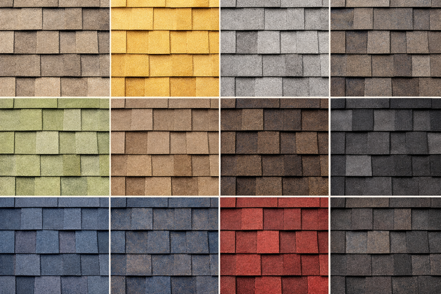 Roofing Material Samples